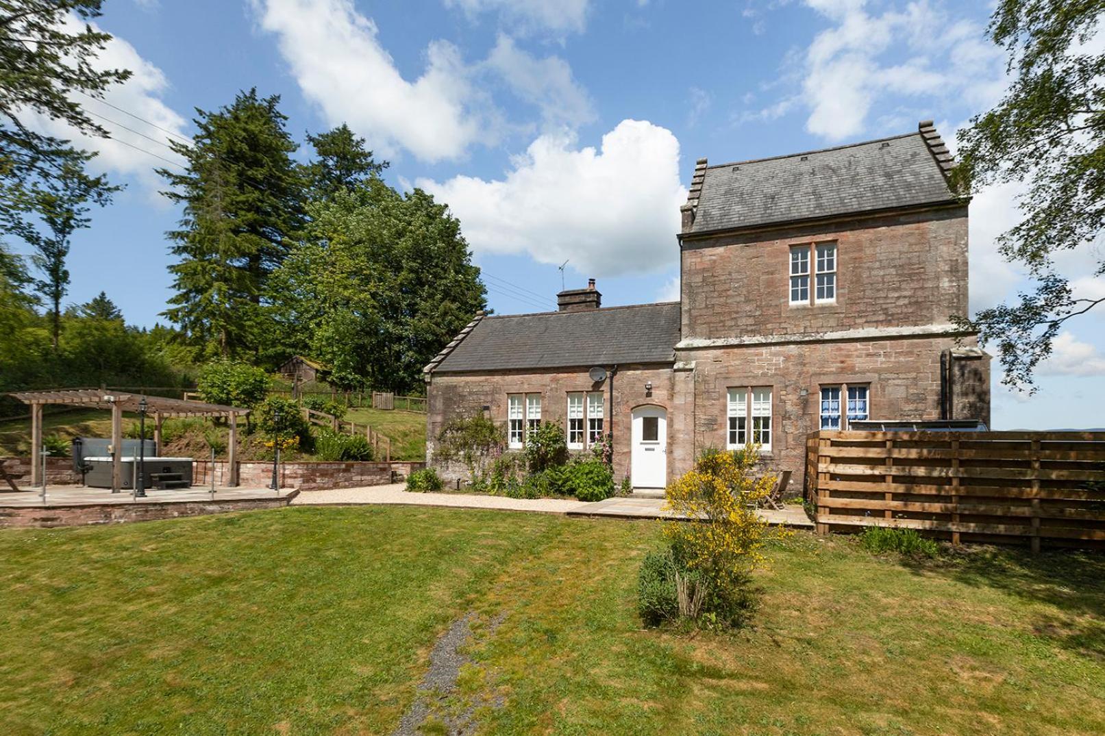 Laundry Cottage: Drumlanrig Castle 손힐 외부 사진